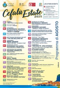Eventi Comune di Cefalù Agosto 2025